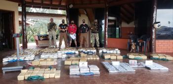 AMAMBAY: SENAD allana e incauta más de 300 kg de cocaína y marihuana